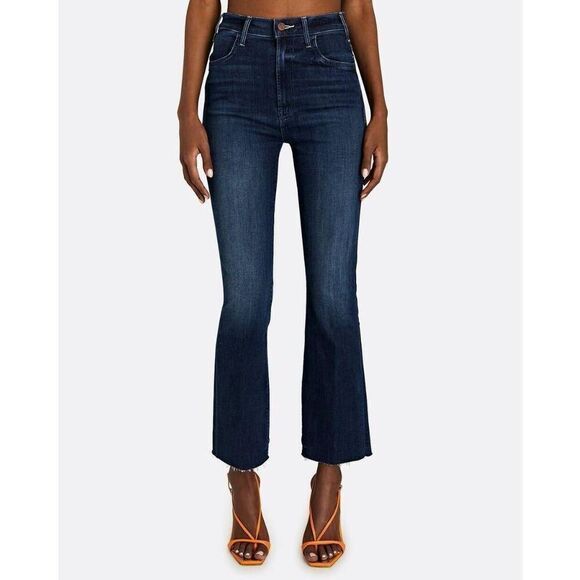 MOTHER Freebird The Hustler Ankle Fray Jeans Size 26 $238